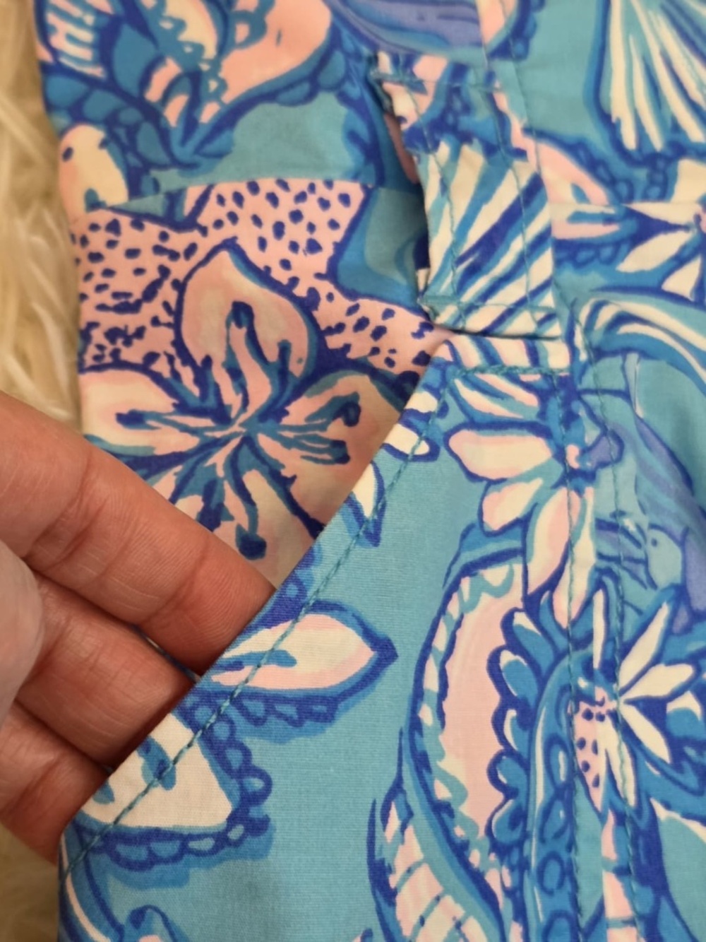 Lilly Pulitzer Kensington Dress (Sound The Sirens) - Picture 7 of 14